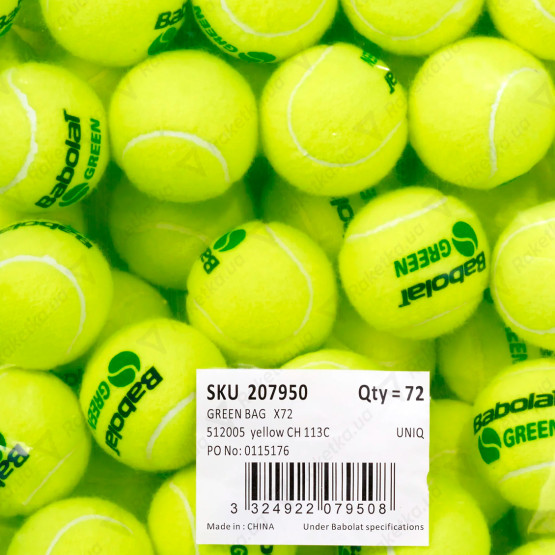 Babolat Green 72 шт