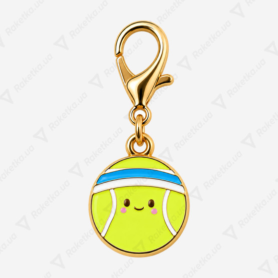 Cute Tennis Ball Keychain