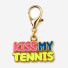 Kiss My Tennis Keychain