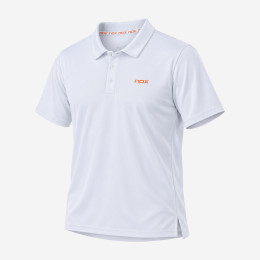Поло для паделу Nox Team Regular Polo T24HPOTRWH