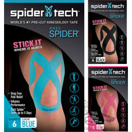 Лента кинезиологическая SpiderTech Upper Knee Spider