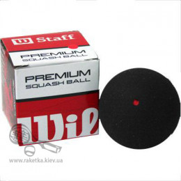 Мячи для сквоша Wilson Staff Squash Ball (красная точка)