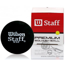 Мячи для сквоша Wilson Staff Squash Ball Yellow Dot