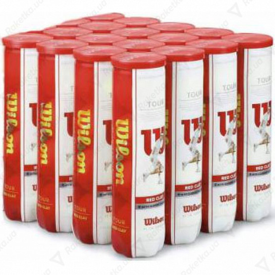 Wilson Tour Clay Red 72ball