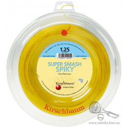 Теннисные струны Kirschbaum Super Smash Spiky 200m